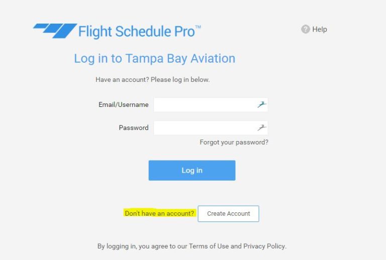 Online Flight Scheduling Tampa Bay Aviation